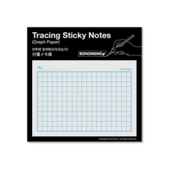 Graph Paper Tracing Sticky Note