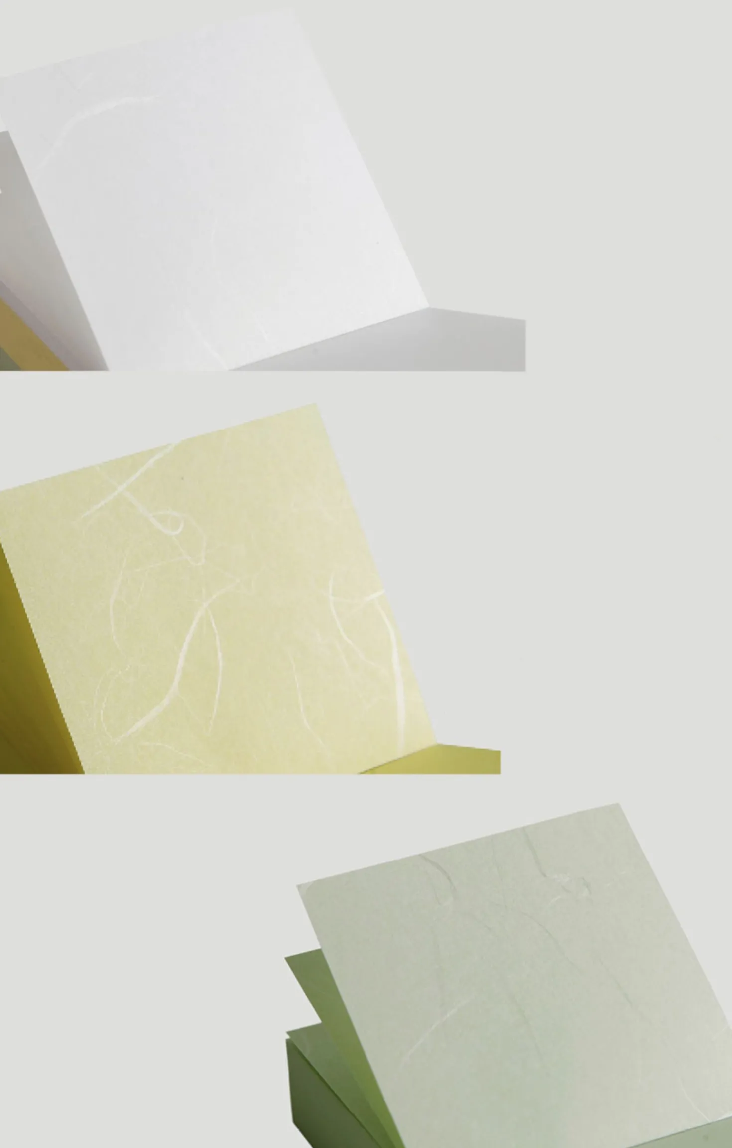 Green Grape Hanji Memo Pad