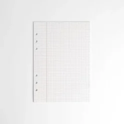 Grid Pattern 6 Ring A5 Note Refill
