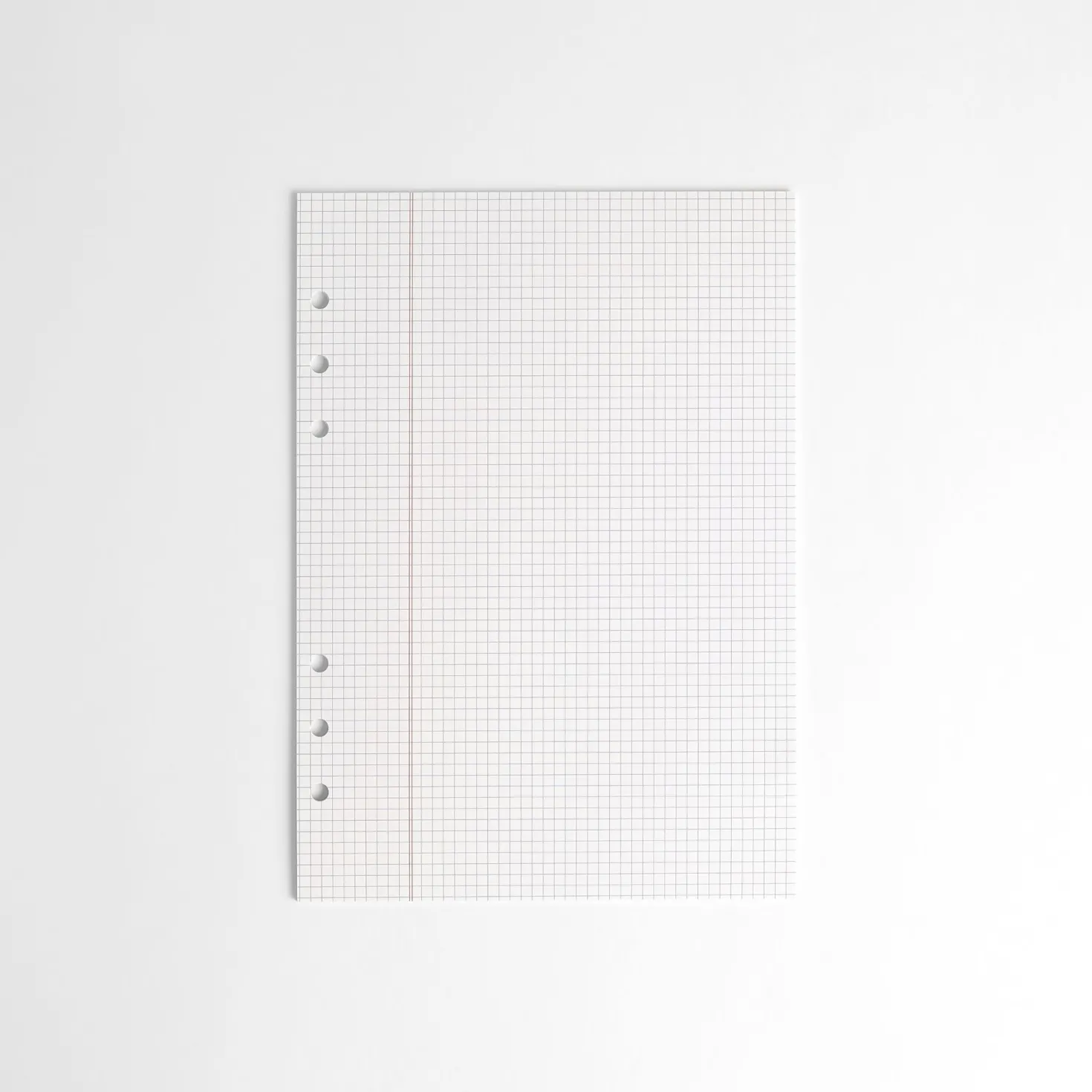 Grid Pattern 6 Ring A5 Note Refill