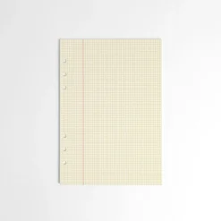 Grid Pattern 6 Ring A5 Note Refill