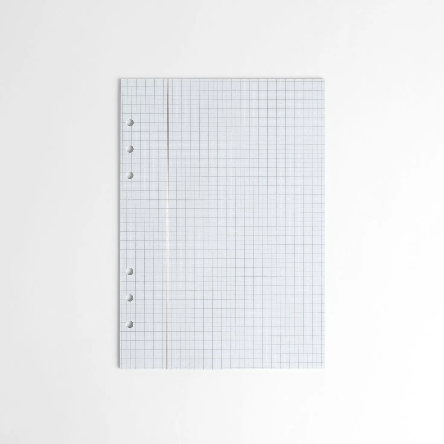 Grid Pattern 6 Ring A5 Note Refill