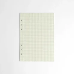 Grid Pattern 6 Ring A5 Note Refill