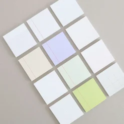 Grid Pattern Sticky Note Set
