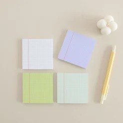 Grid Pattern Sticky Note Set