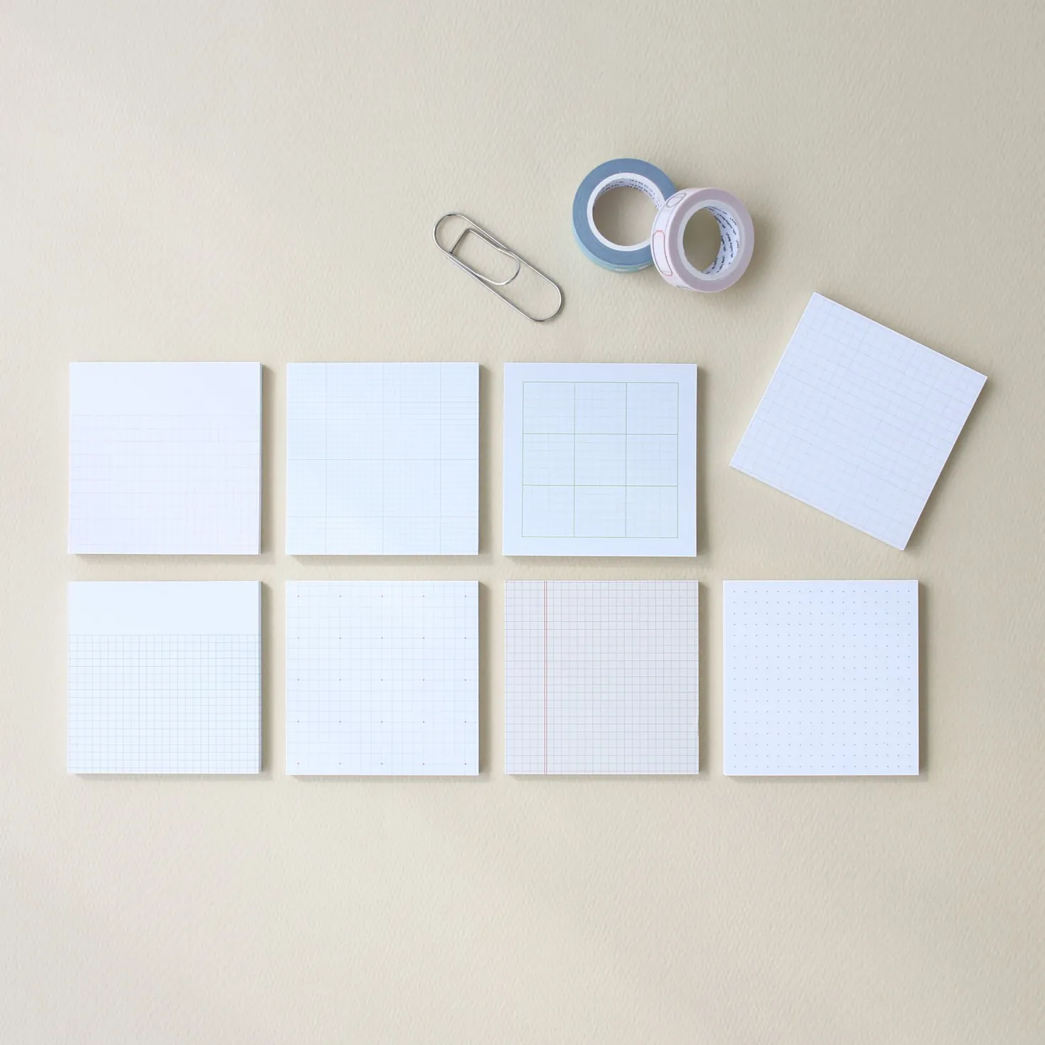 Grid Pattern Sticky Note v1