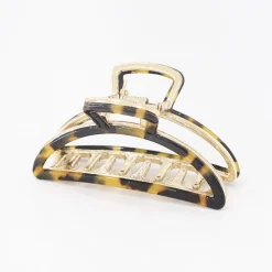 Half Moon Gold Claw Clip v26