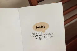 Handwriting #1 Alphabet Deco Sticker