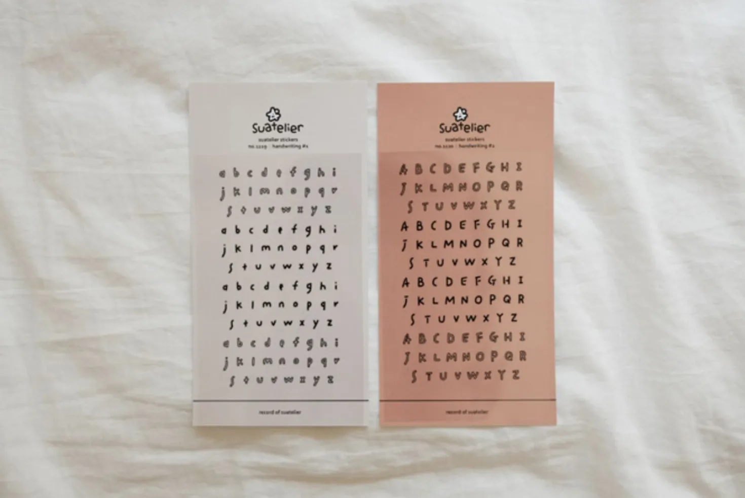 Handwriting #1 Alphabet Deco Sticker