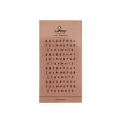 Handwriting #2 Alphabet Deco Sticker
