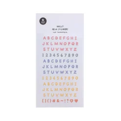 Handwriting #4 Alphabet Deco Sticker