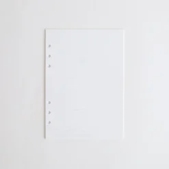 Hanji 6 Ring A5 Plain Note Refill