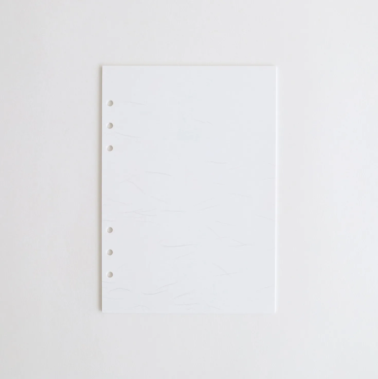 Hanji 6 Ring A5 Plain Note Refill
