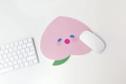 Happy Peach Mouse Pad