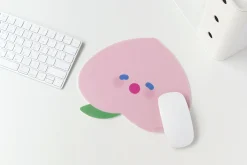 Happy Peach Mouse Pad