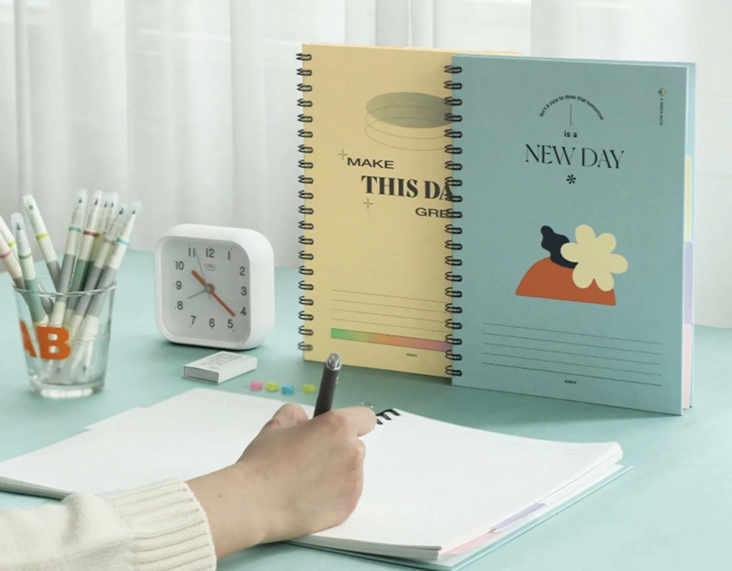 Hardcover B5 Index Lined Notebook