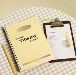 Hardcover B5 Index Lined Notebook
