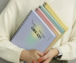 Hardcover B5 Index Lined Notebook