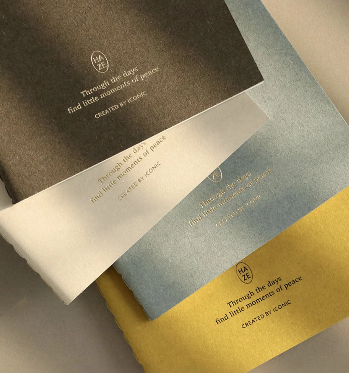 Haze Pocket Lined Notebook