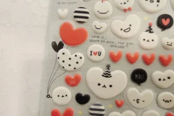 Heart Balloon Deco Sticker