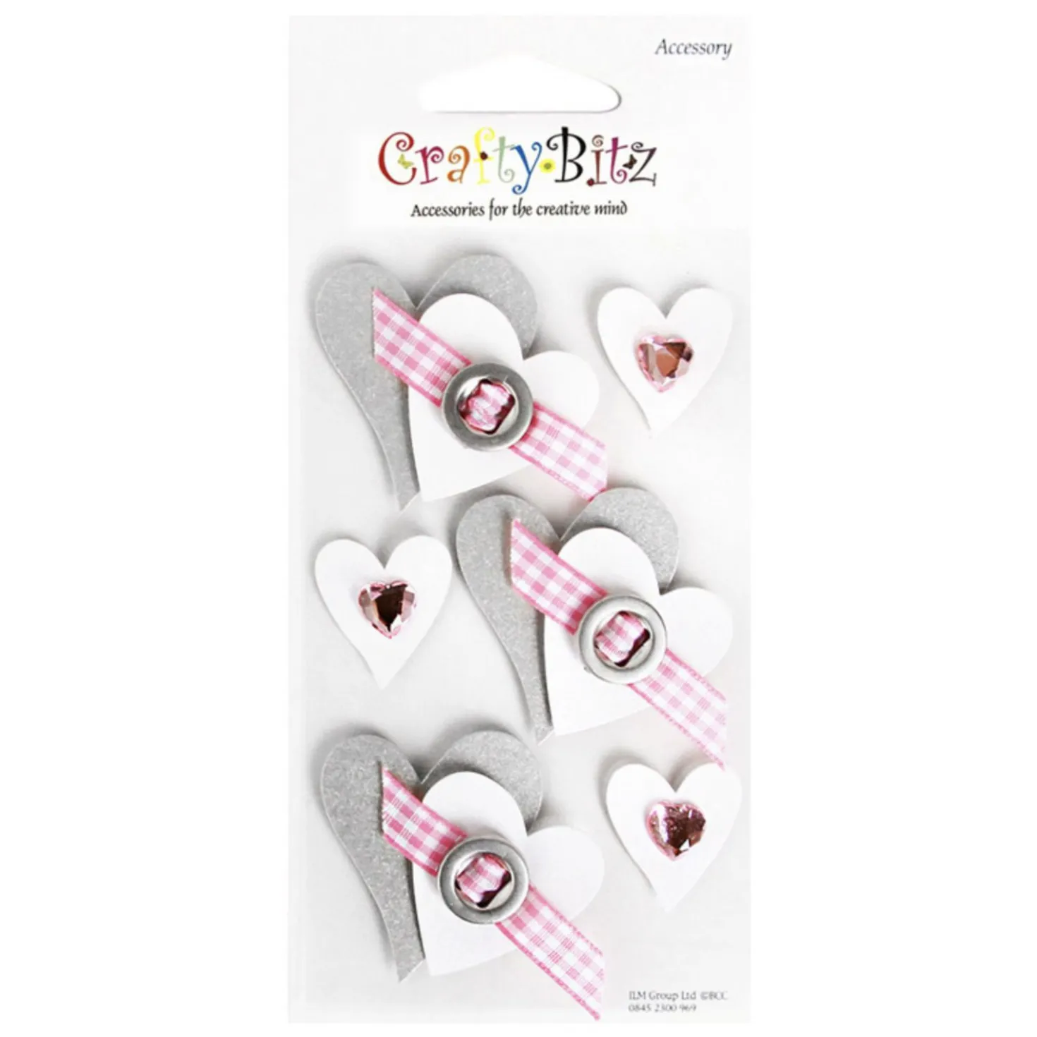 Heart & Star 3D Deco Sticker