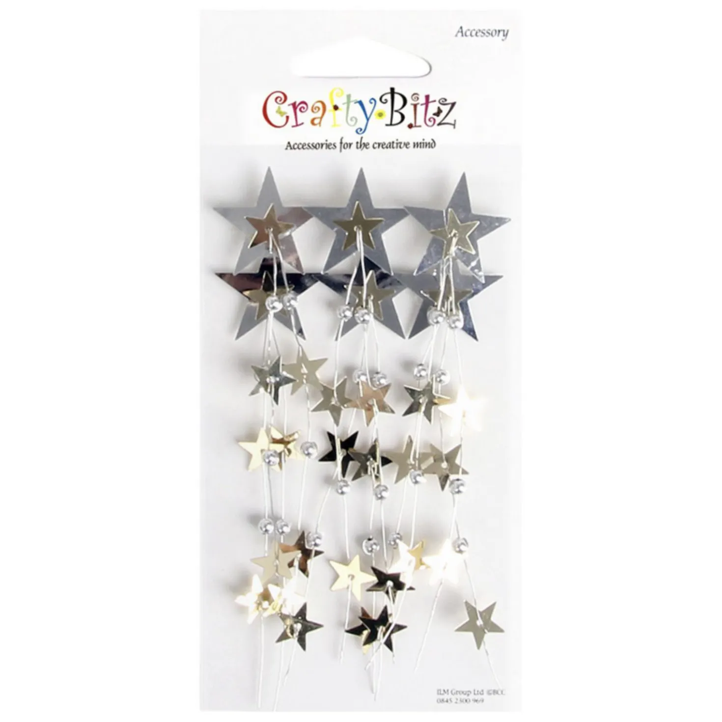 Heart & Star 3D Deco Sticker