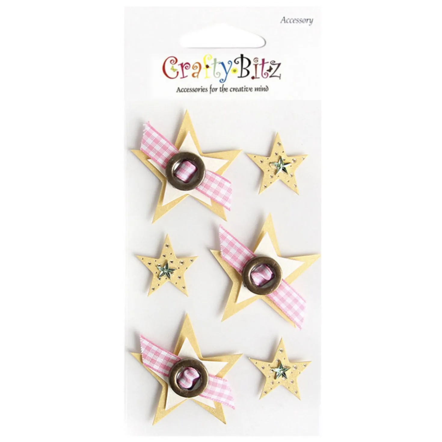 Heart & Star 3D Deco Sticker