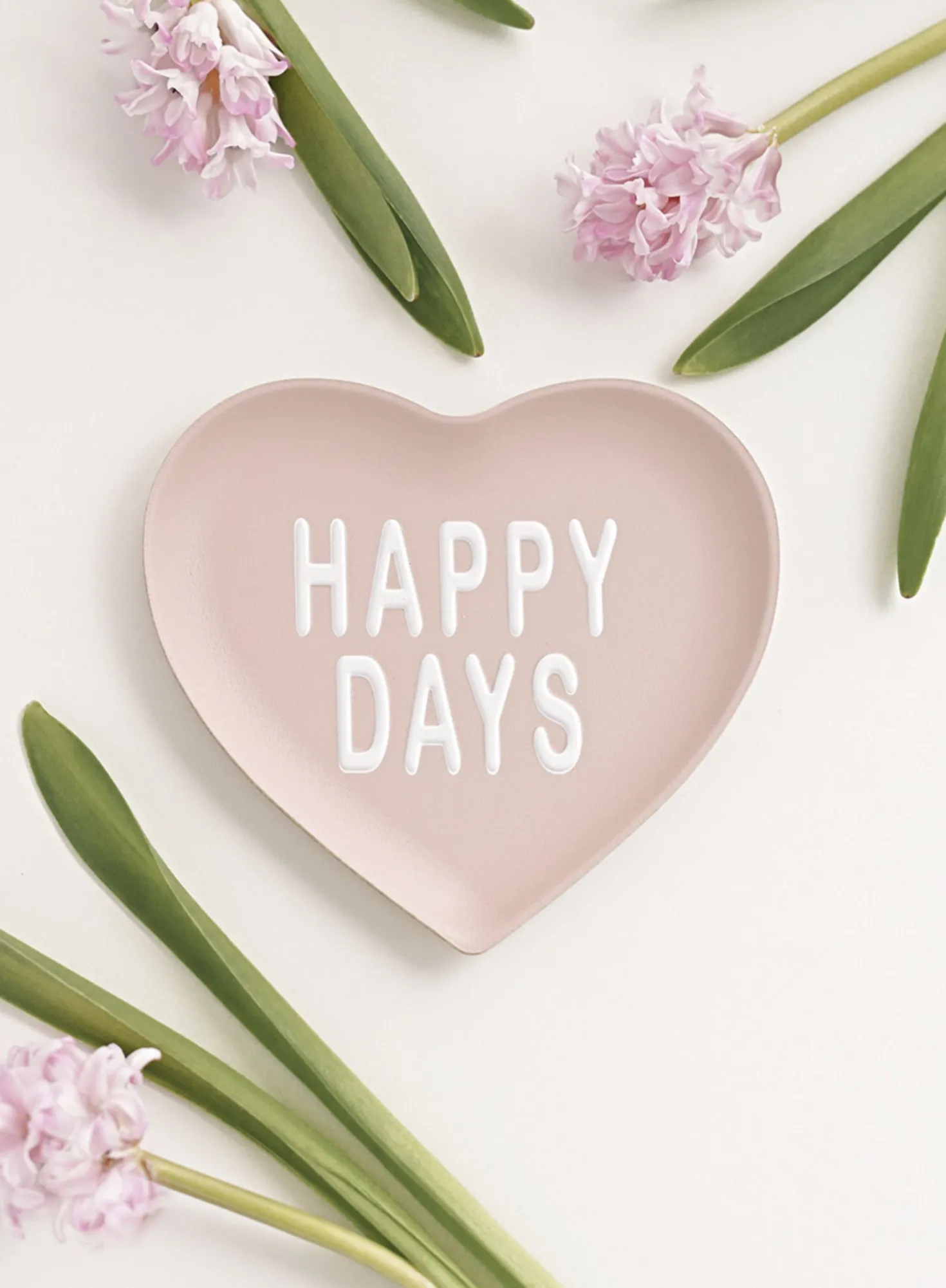 Heart Vegan Leather Tray