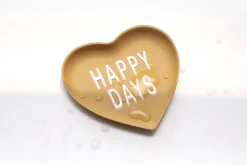 Heart Vegan Leather Tray