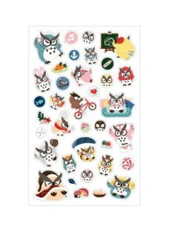 Hello Owl Deco Sticker