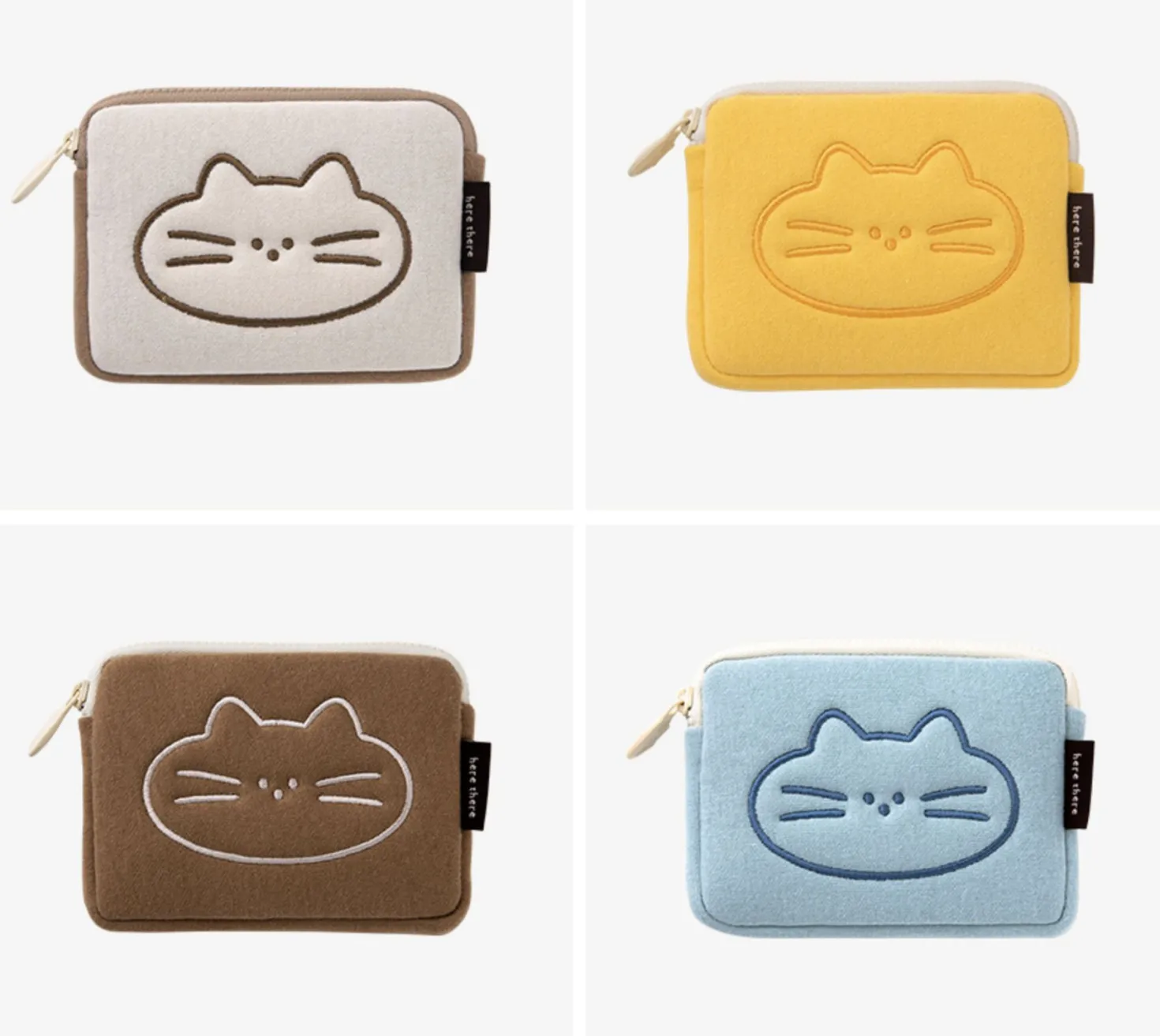 Herethere Cat Card Pouch
