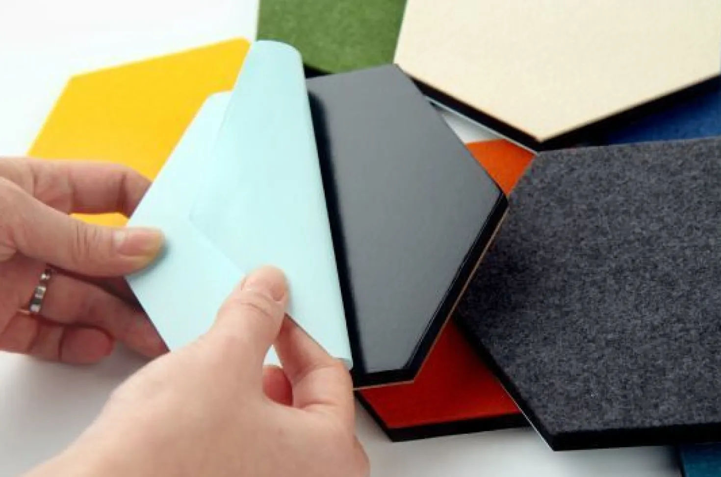 Hexagon Mini Mirror