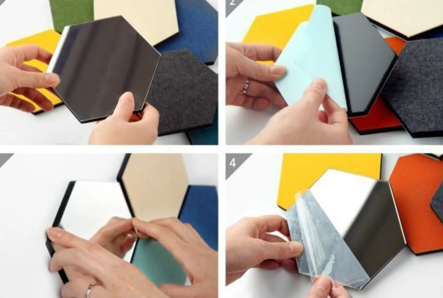 Hexagon Mini Mirror