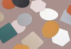 Hexagon Two Tone Tea Coaster