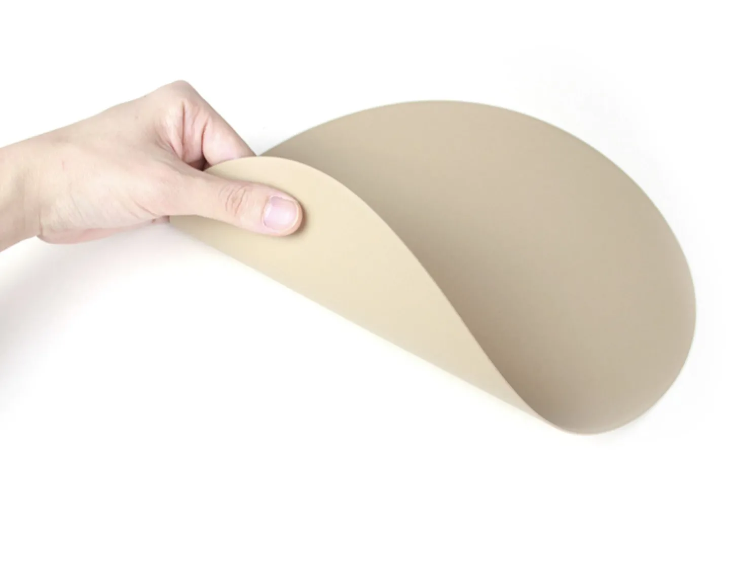 Hexagon Vegan Leather Mouse Pad