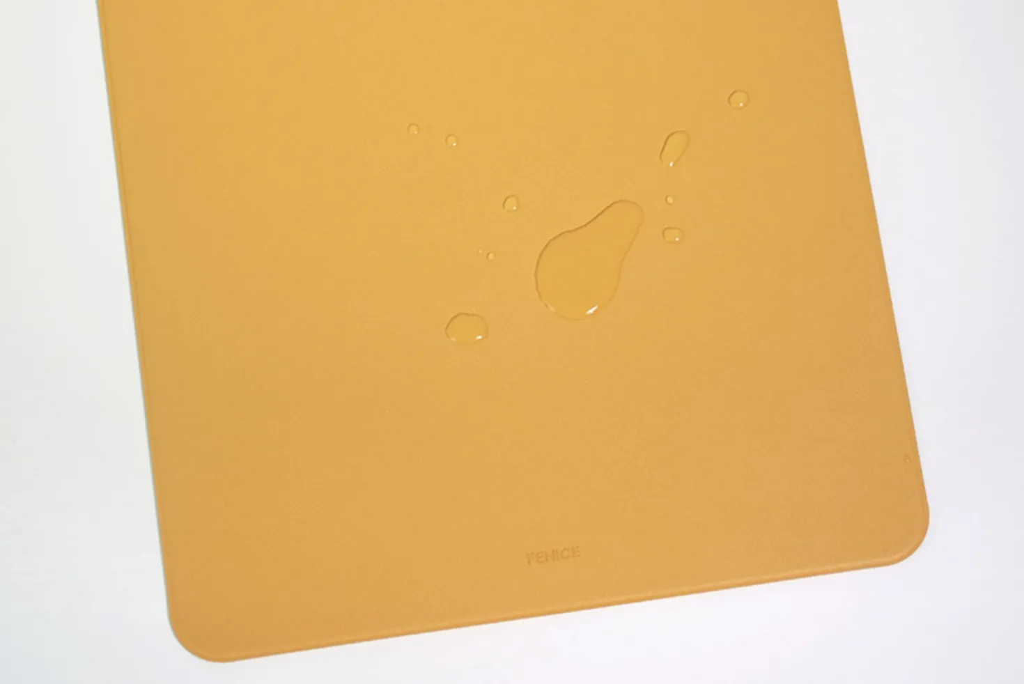 Hexagon Vegan Leather Mouse Pad