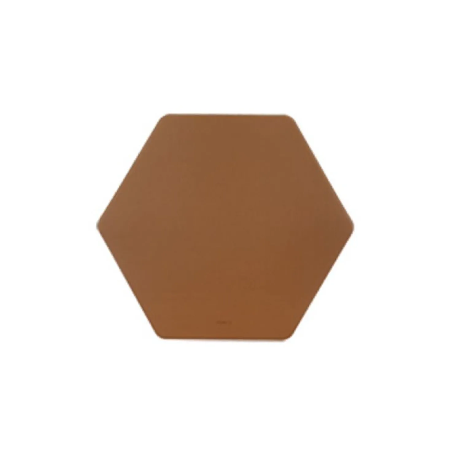 Hexagon Vegan Leather Mouse Pad