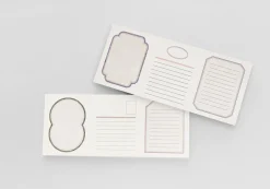 Horizontal Letter Memo Pad