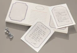 Horizontal Letter Memo Pad