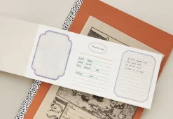 Horizontal Letter Memo Pad