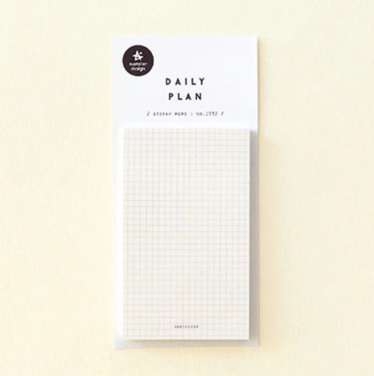 Hot Vanilla Daily Plan Sticky Note