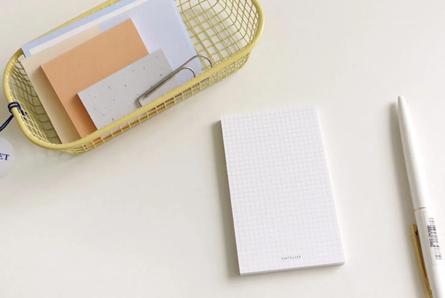 Hot Vanilla Daily Plan Sticky Note
