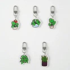 Houseplant Acrylic Key Ring