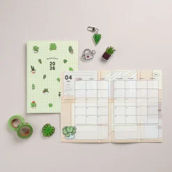 Houseplant Acrylic Key Ring
