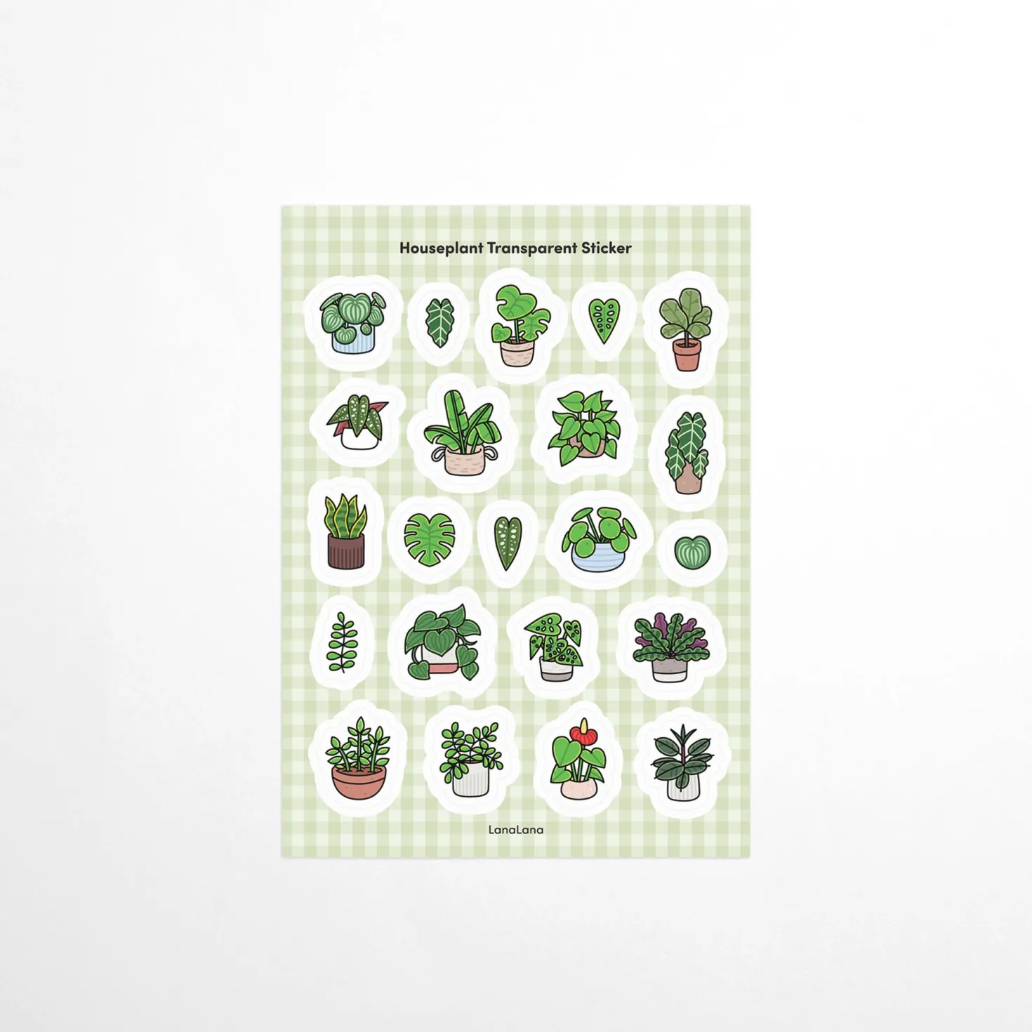Houseplant Deco Sticker