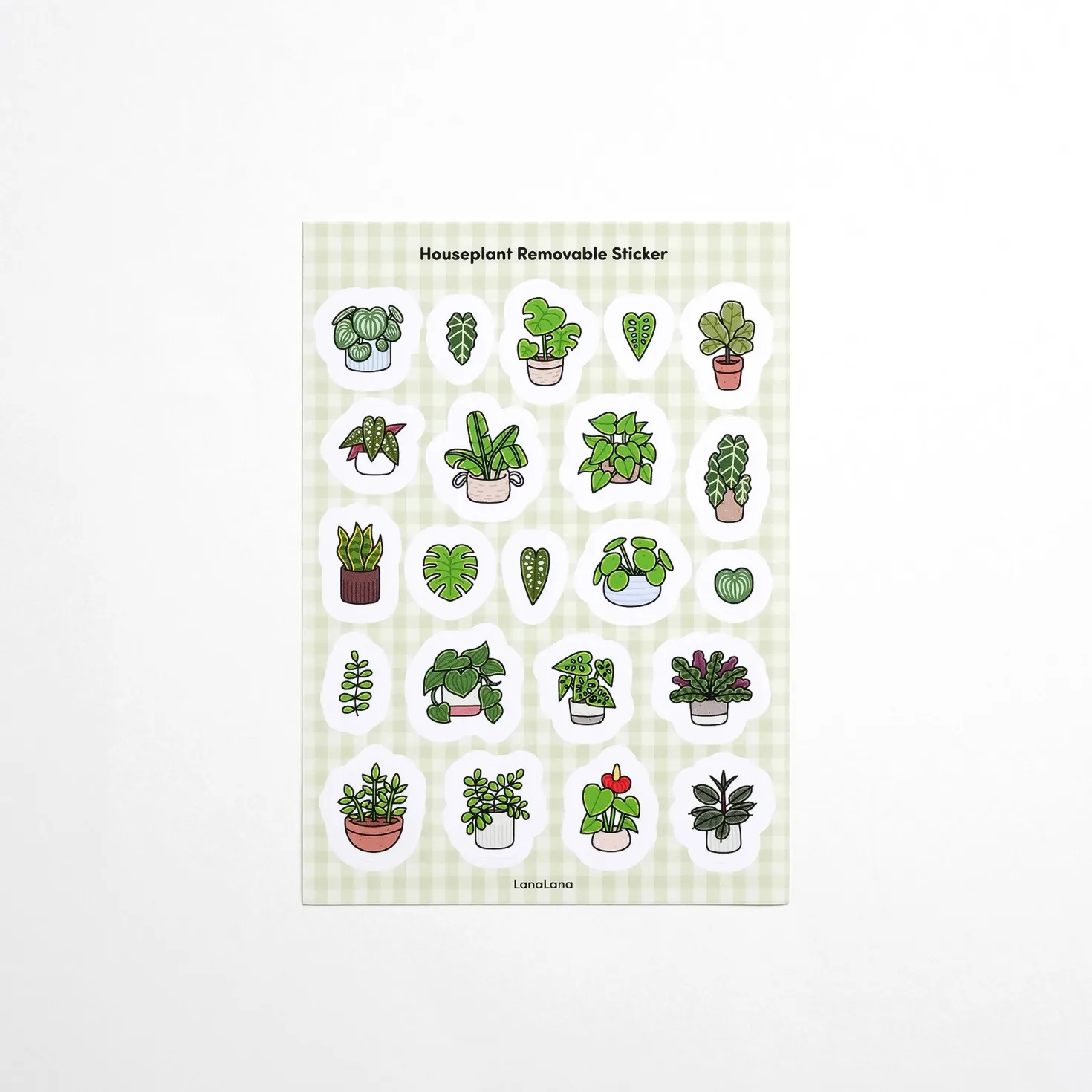 Houseplant Deco Sticker