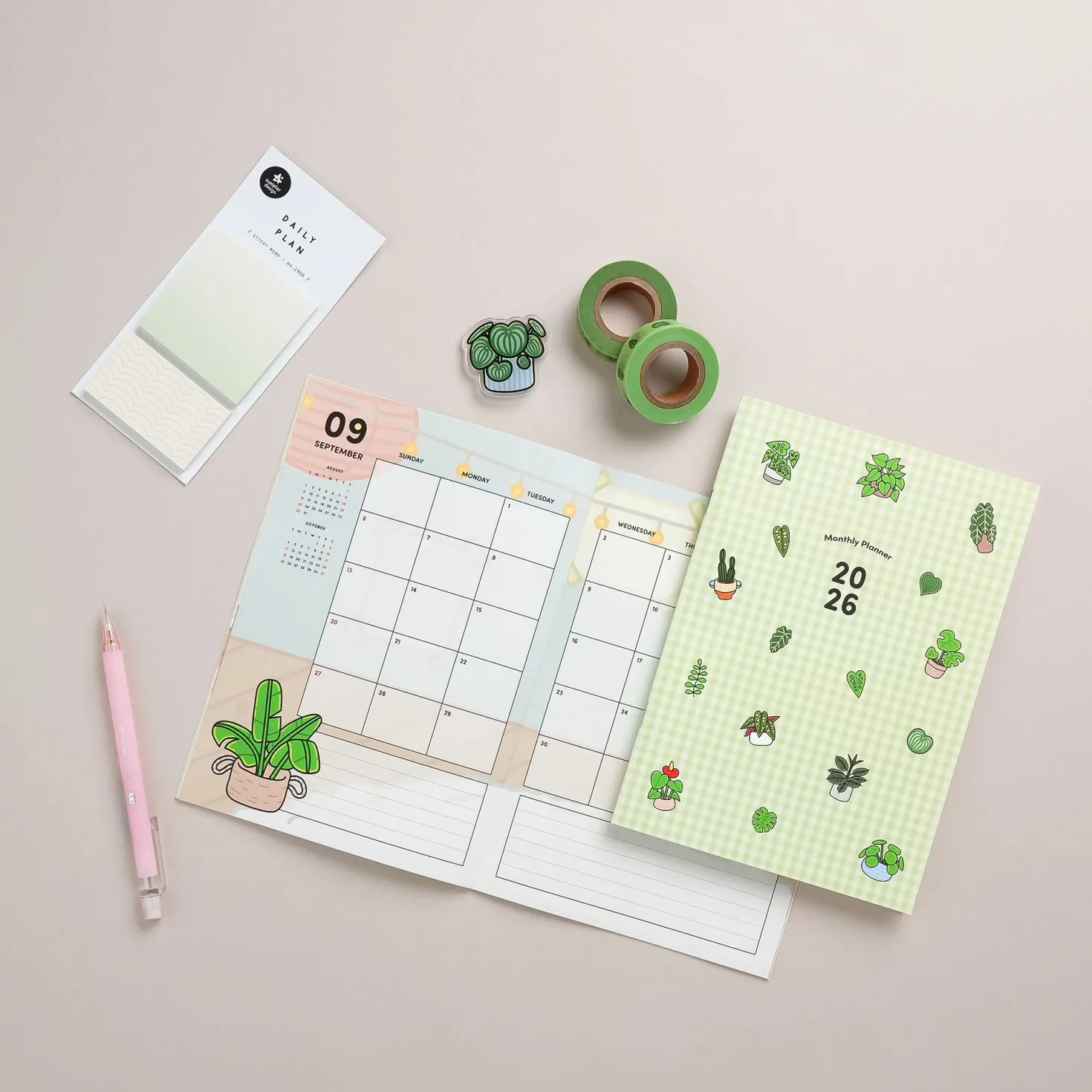 Houseplant Masking Tape