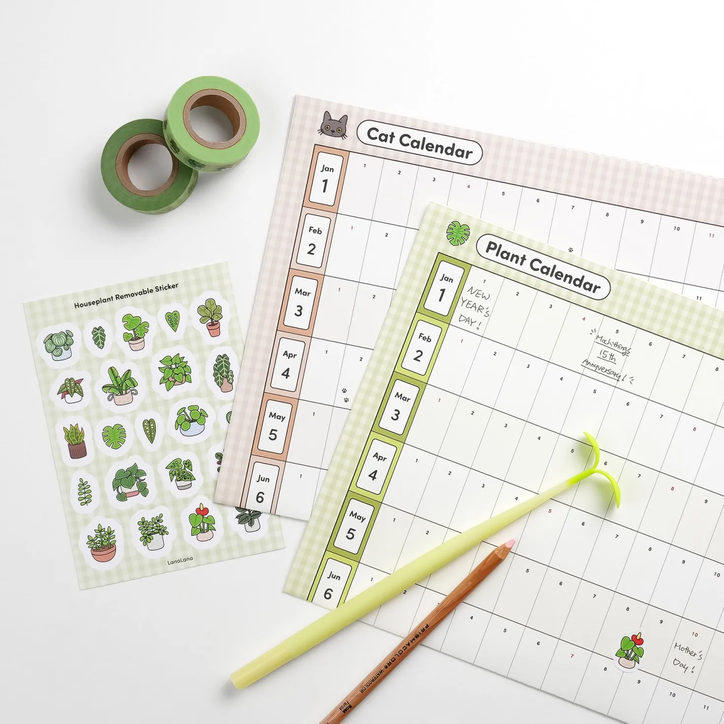 Houseplant Masking Tape