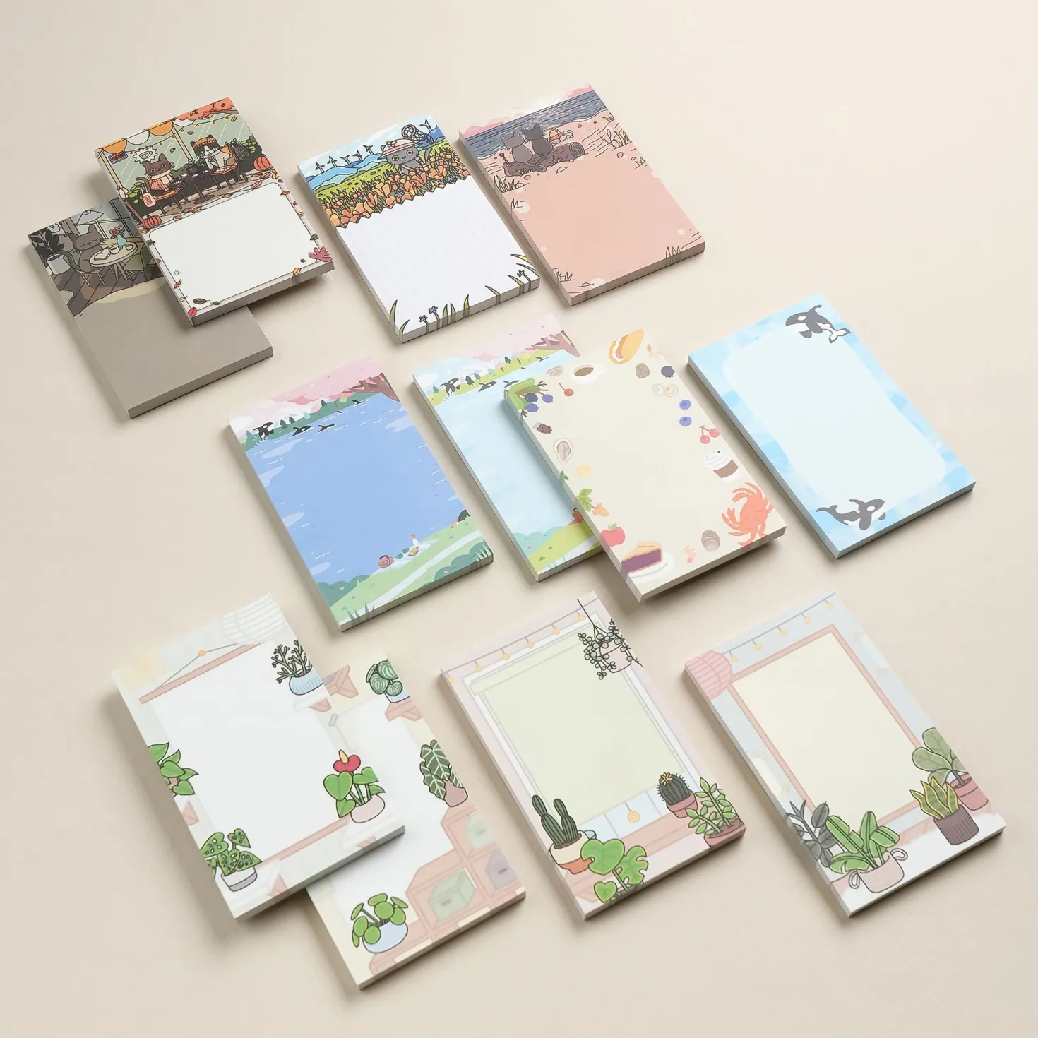 Houseplant Memo Pad