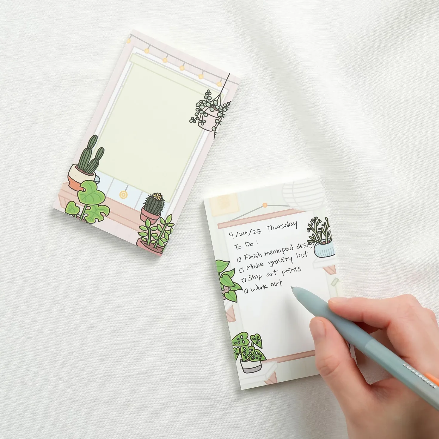 Houseplant Memo Pad